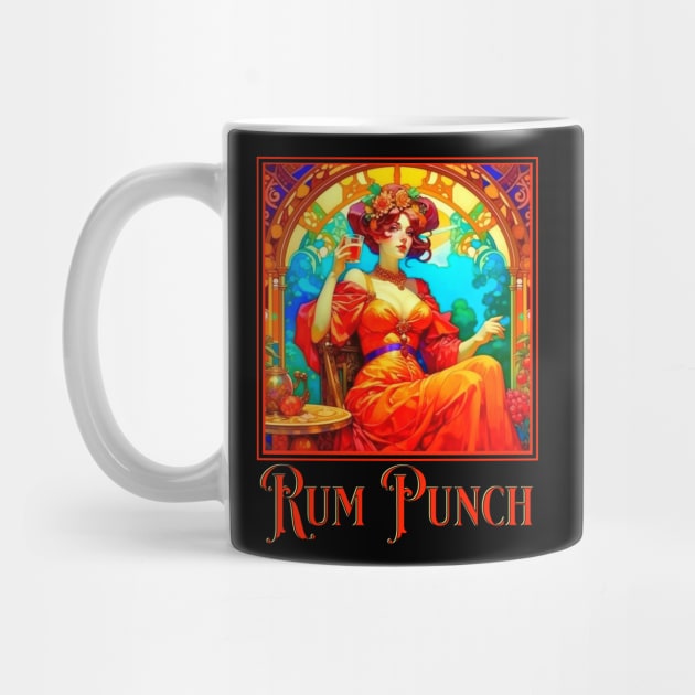 Art Nouveau Rum Punch by HolidayBug